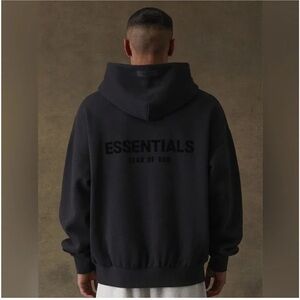 New Fear of God Essentials Pullover Hoodie 'Stretch Limo' SS22 192SU224410F
